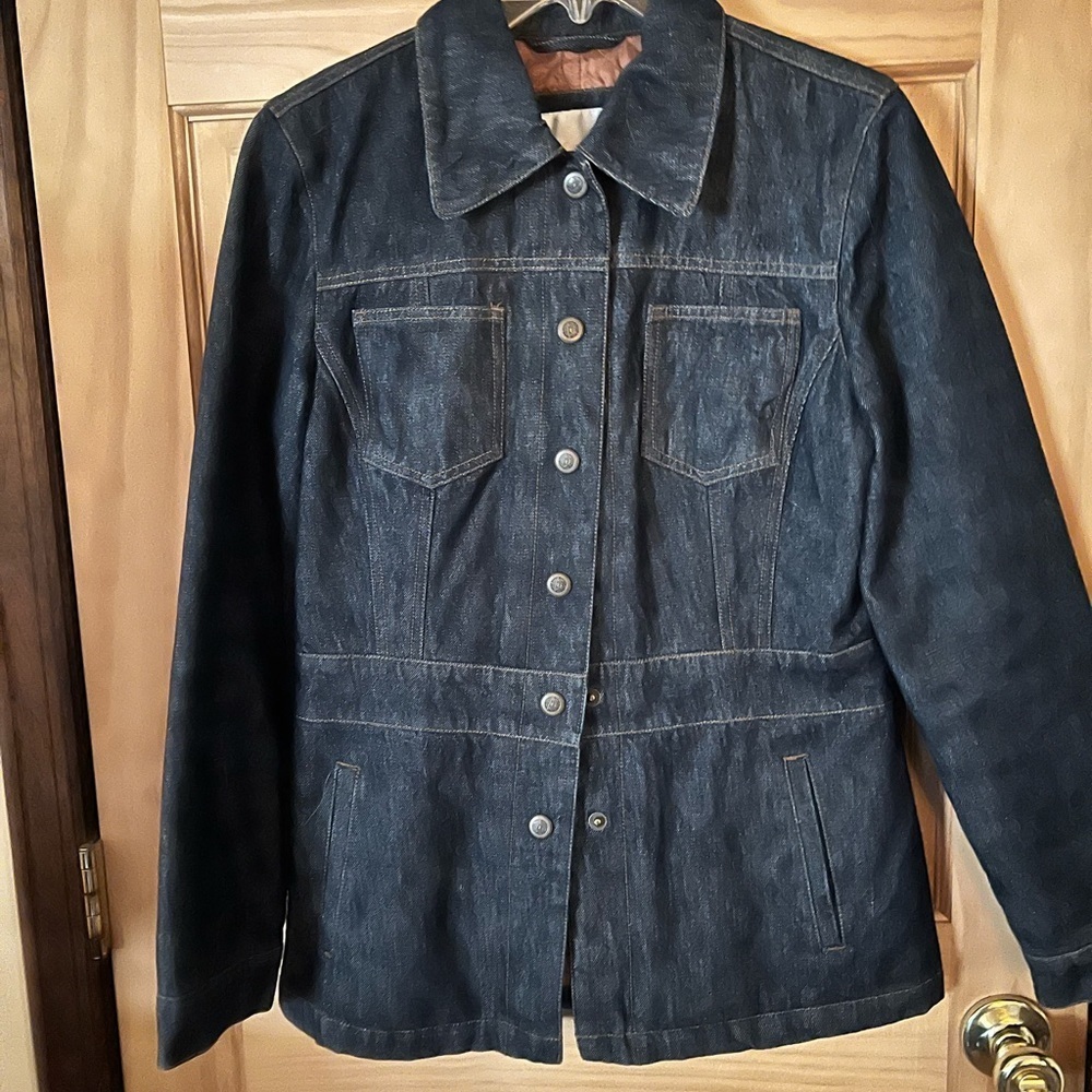 Nine West Denim Jacket with Quilted Lining - Picture 8 of 8